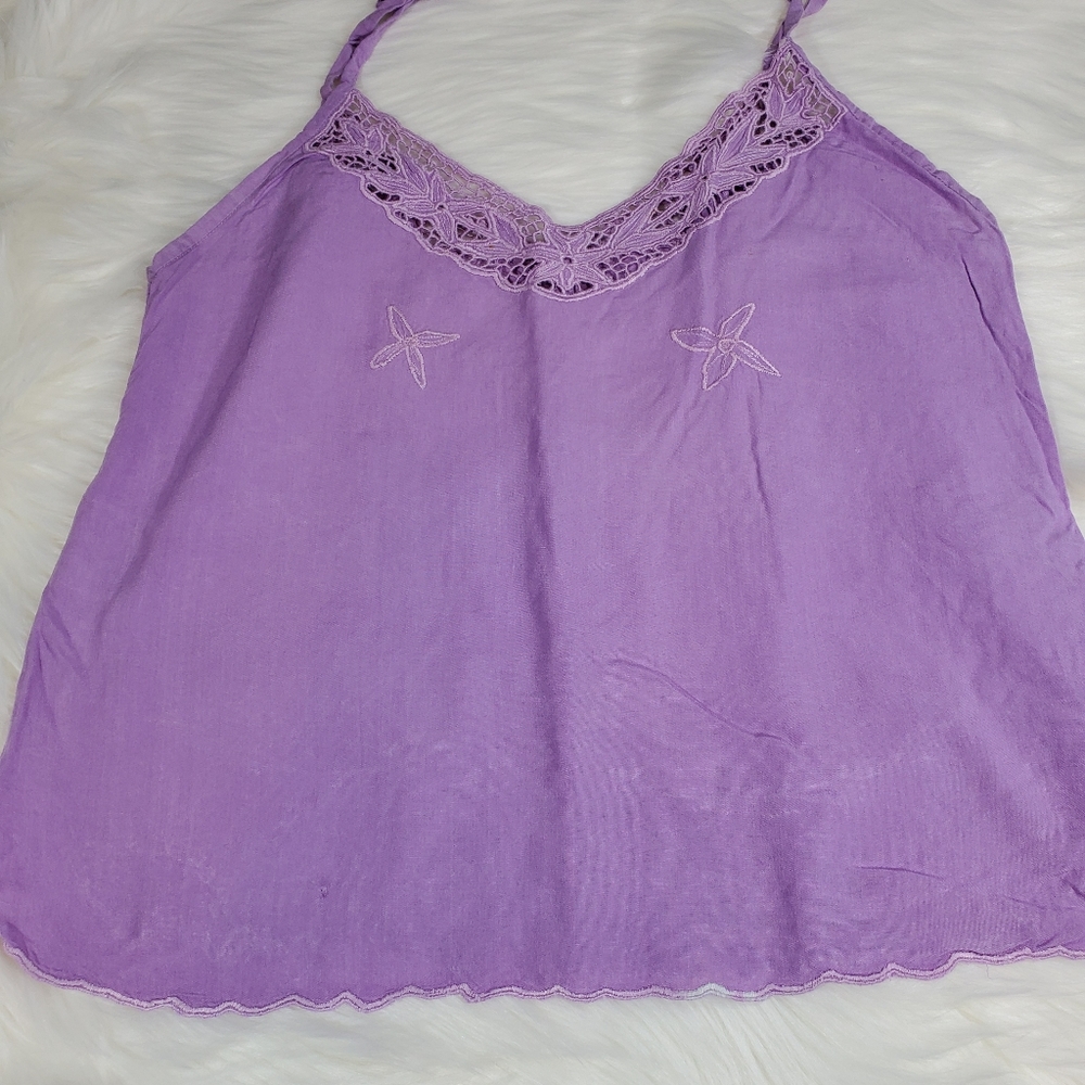 boat blouse size medium embroidery floral